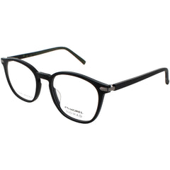 Nomad Morel Men's Eyeglasses - Black/Grey Acetate Full Rim Oval Frame | 40106N ND01