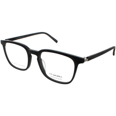 Nomad Morel Men's Eyeglasses - Black/Grey Acetate Rectangular Frame | 40124N NG07