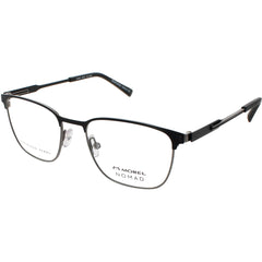Nomad Morel Men's Eyeglasses - Black/Grey Metal Rectangular Frame | 40142N NG01