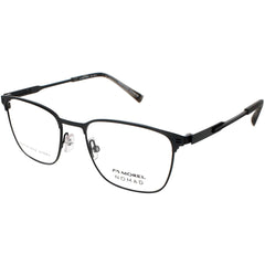 Nomad Morel Men's Eyeglasses - Grey/Black Acetate Rectangular Frame | 40142N SP01