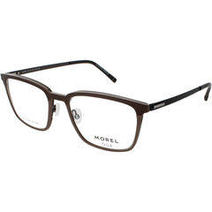 Oga Morel Men's Eyeglasses - Brown/Grey Rectangular Frame | ARVIKA 10205O MG12