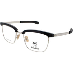 Originale Morel Men's Eyeglasses - Black/Grey Rectangular Acetate Frame | 90026C NG06