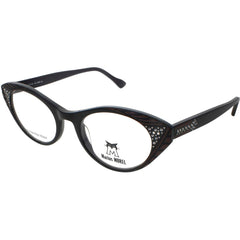 Originale Morel Women's Eyeglasses - Black/Red Acetate Cat Eye Frame | 90031C NN16