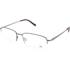 Pierre Cardin Men's Eyeglasses - Matte Dark Ruthenium Rectangular Frame | PC 6869 0R80