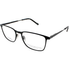 Pierre Cardin Men's Eyeglasses - Matte Black Rectangular Metal Frame | PC 6882 0003