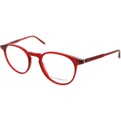 Red Morel Women's Eyeglasses - Red Acetate Full Rim Oval Frame | PERRY 90016C RR07
