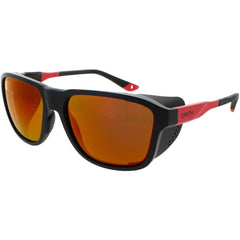 Smith Men's Sunglasses - TNF Matte Black/Horizon Red Full Rim Frame | EMBARK 0BLX/H4