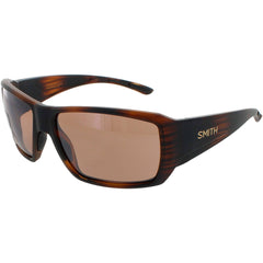 Smith Unisex Sunglasses - Matte Tortoise Wraparound Frame | GUIDES-CHOICE S 0N9P/I2