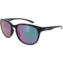 Smith Women's Sunglasses - Black Marble Plastic Oval Frame | LAKE SHASTA 0GBY/DF