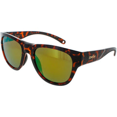 Smith Women's Sunglasses - Tortoise Plastic Full Rim Oval Frame | ROCKAWAY 09N4/UI