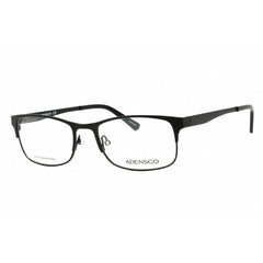 Adensco Men's Eyeglasses - Matte Black Rectangular Full Rim Frame | AD 125 0003 00