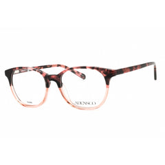 Adensco Women's Eyeglasses - Havana Pink Acetate Pantos Shape Frame | AD 231 00T4 00