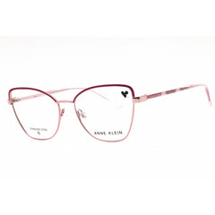 Anne Klein Women's Eyeglasses - Rose Gold Metal Cat Eye Full Rim Frame | AK5112 771