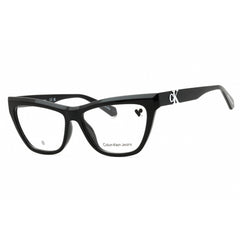 Calvin Klein Jeans Women's Eyeglasses - Black Cat Eye Full Rim Frame | CKJ23614 001