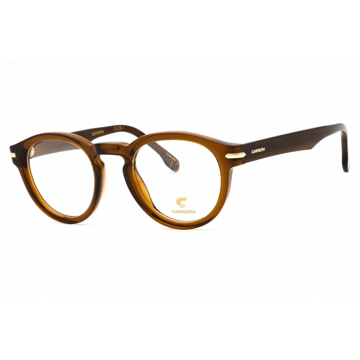 Carrera Unisex Eyeglasses - Grey Plastic Square Full Rim 
