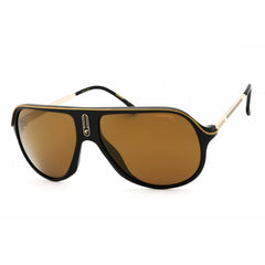 Carrera Unisex Sunglasses - Black Plastic Navigator Shape Frame | SAFARI65/N 02M2 YL