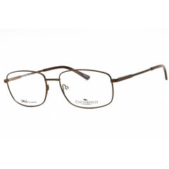 Chesterfield Men's Eyeglasses - Brushed Brown Rectangular Frame | CH 73XL/T 0E62 00