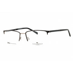 Chesterfield Men's Eyeglasses - Matte Grey Metal Rectangular Frame | CH 98XL 0FRE 00