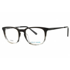 Cole Haan Men's Eyeglasses - Smoke Horn Acetate Square Full Rim Frame | CH4052 020