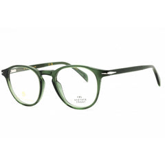 David Beckham Men's Eyeglasses - Transparent Green panthos Frame | DB 1018 01ED 00