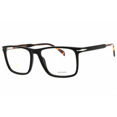 David Beckham Men's Eyeglasses - Black Havana Plastic Square Frame | DB 1124 0WR7 00