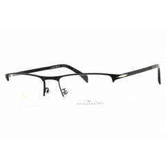 David Beckham Men's Eyeglasses - Matte Black Metal Rectangular Frame | DB 7034 0003 00