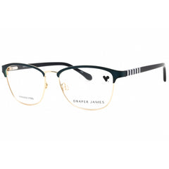 Draper James Women's Eyeglasses - Indigo Metal pantos Full Rim Frame | DJ5003 414