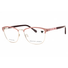 Draper James Women's Eyeglasses - Blush Metal pantos Shape Full Rim Frame | DJ5003 651
