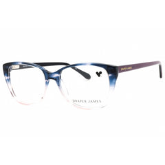 Draper James Women's Eyeglasses - Indigo Gradient Acetate Cat Eye Frame | DJ5026 414