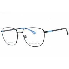 Draper James Women's Eyeglasses - Indigo Metal Square Full Rim Frame | DJ5035 414