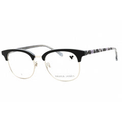 Draper James Women's Eyeglasses - Black Metal Square Shape Full Rim Frame | DJ5055 001