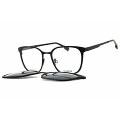 Flexon Men's Eyeglasses - Matte Black Titanium Square Full Rim | FLX1005MAG-SET 002