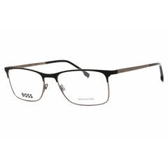 Hugo Boss Men's Eyeglasses - Matte Black Dark Ruthenium Frame | BOSS 1186 0RZZ 00
