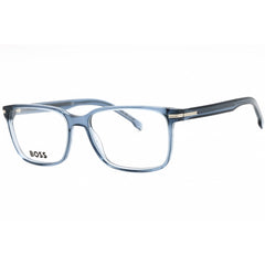 Hugo Boss Men's Eyeglasses - Blue Rectangular Shape Full Rim Frame | BOSS 1511 0PJP 00