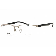 Hugo Boss Men's Eyeglasses - Matte Ruthenium Rectangular Frame | BOSS 1543/F 0R81 00