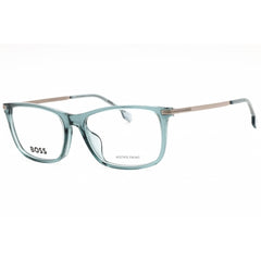 Hugo Boss Men's Eyeglasses - Transparent Denim Blue Full Rim | BOSS 1614/F 0DTY 00