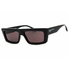 Karl Lagerfeld Unisex Sunglasses - Black Rectangular Full Rim Frame | KLJ6147S 001