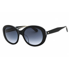 Kate Spade Women's Sunglasses - Black Plastic Oval Full Rim Frame | AVAH/F/S 0807 9O