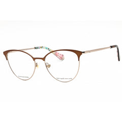 Kate Spade Women's Eyeglasses - Matte Brown Metal Cat Eye Shape Frame | Izabel/G 4IN
