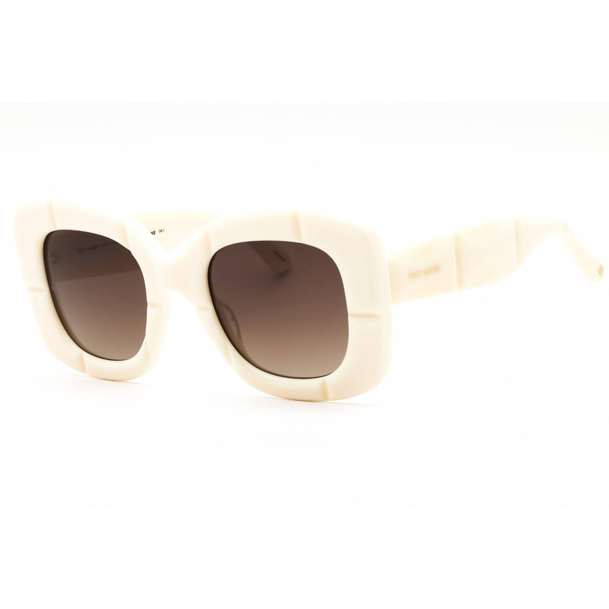 Kate Spade MARIGOLD/S 0SZJ HA Sunglasses - Ivory Frame, Brown Lenses Kate Spade Brown Shaded Cat Eye Ladies Sunglasses MARIGOLD/S  main image 2