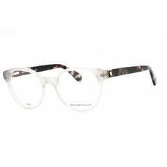 Kate Spade Women's Eyeglasses - Grey Acetate Round Full Rim Frame | Marcilee 0KB7 00