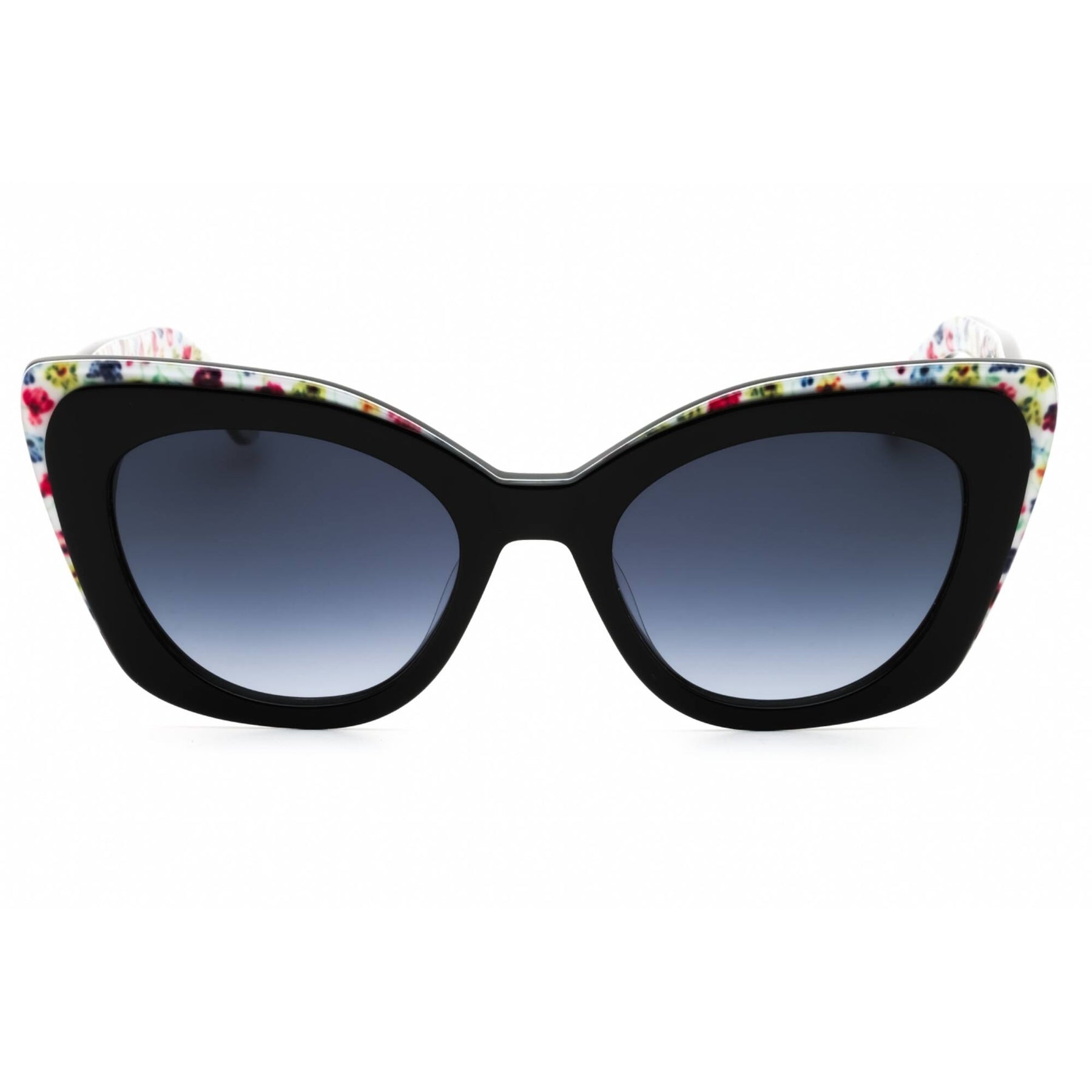 NEW Kate Spade Black Floral Marigold Cat-Eye Sunglasses Kate Spade Sunglasses Marigold/S 0XGW-9O - Best Price and  main image 3