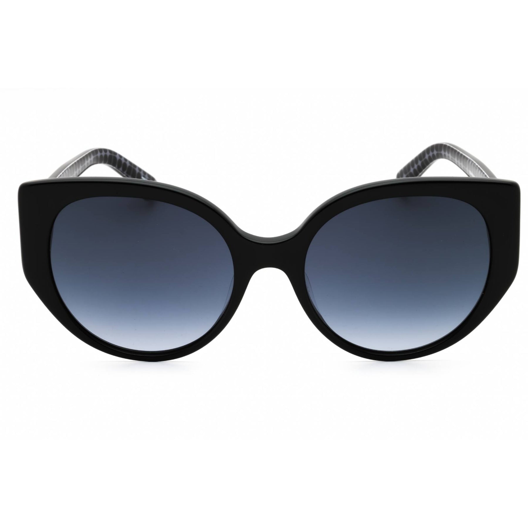 Kate Spade AMELIE/G/S 0807 9O Sunglasses Black Cat Eye Frame, Grey Lenses Kate Spade Women main image 3