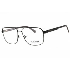 Kenneth Cole Reaction Men's Eyeglasses - Matte Black Metal Aviator Frame | KC0891 002