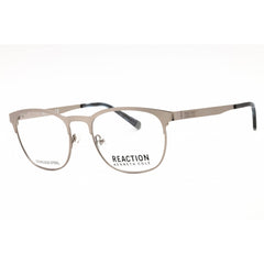 Kenneth Cole Reaction Men's Eyeglasses - Matte Light Nickeltin Metal oval | KC0895 011