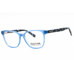 Kenneth Cole Reaction Men's Eyeglasses - Shiny Blue Acetate Square Frame | KC0901 090