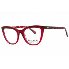 Kenneth Cole Reaction Women's Eyeglasses - Shiny Bordeaux Cat Eye Frame | RN50006 069