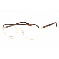 Marc Jacobs Men's Eyeglasses - Gold Havana Metal Aviator Full Rim | MARC 571 006J 00