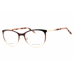 Marc Jacobs Women's Eyeglasses - Matte Brown Gold Metal Cat Eye | MARC 708 0UFM 00