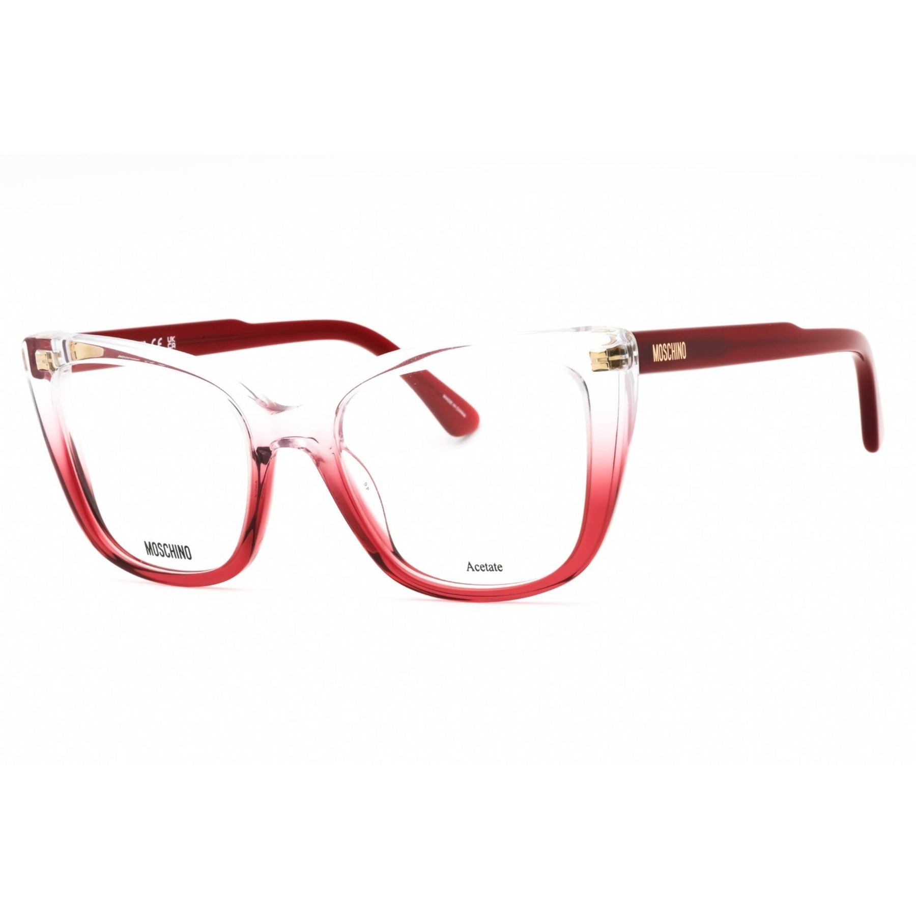 NEW MOSCHINO EYEGLASSES RED WOMEN EYEWEAR MOSCHINO MOS622 0C9A 00 Love Moschino MOL 638 2VM Glasses - US main image 3